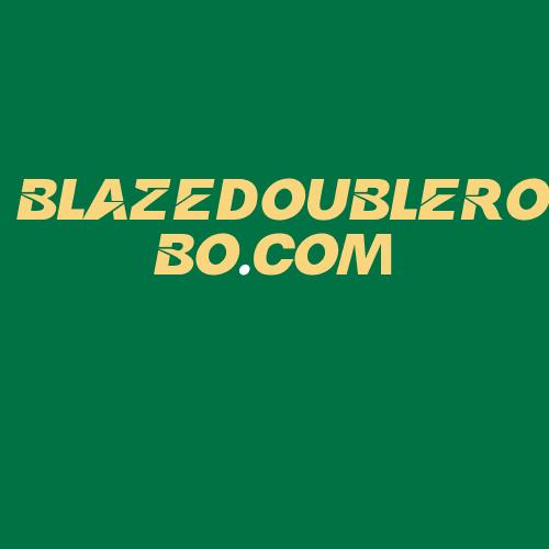 Logo da BLAZEDOUBLEROBO